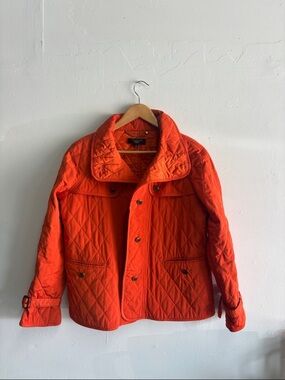 Quilted Orange women’s Jacket